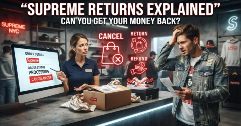 Can You Cancel a Supreme Online Order? Return Policy Explained