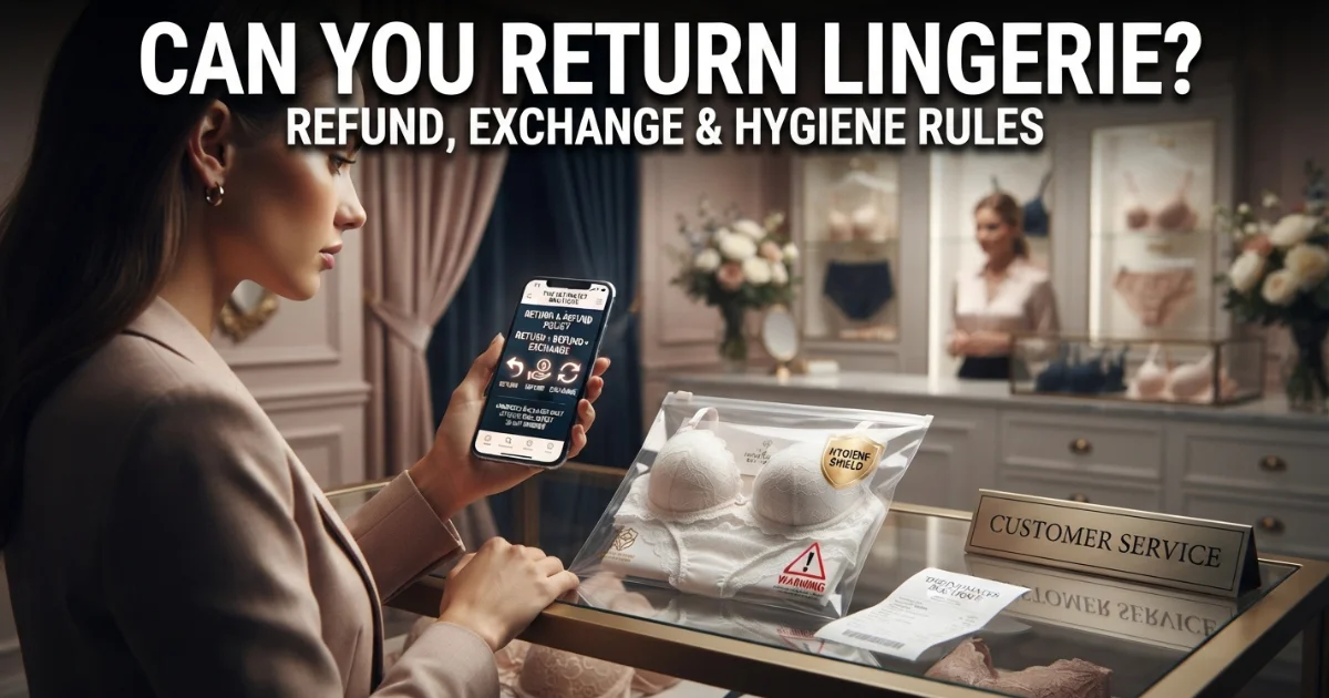 Can You Return Lingerie Refund, Exchange & Hygiene Rules Explained