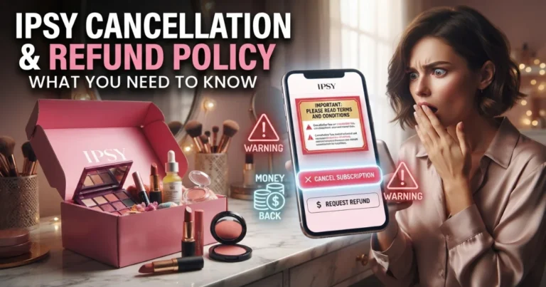 Ipsy Cancellation & Refund Policy — What You Need to Know