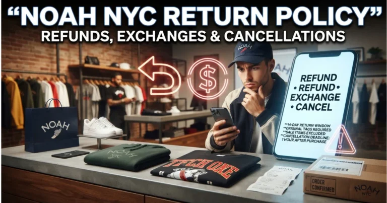 Noah NYC Return Policy Refunds, Exchanges, and Cancellations Explained