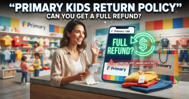 Primary Kids Return Policy — Can You Get a Full Refund
