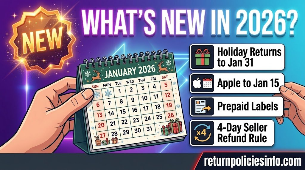 Amazon Return Policy Changes 2026: What’s New for Electronics