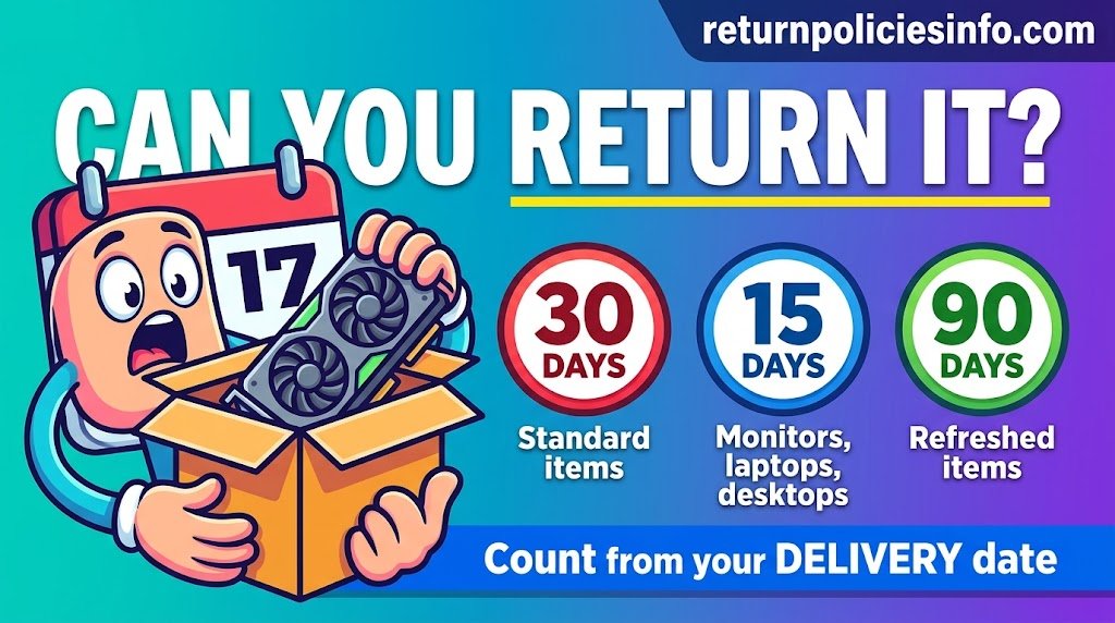 Can You Return an Opened Item to Newegg?