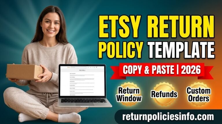 Etsy Seller Return Policy Template: Easy Copy-and-Paste Guide for 2026