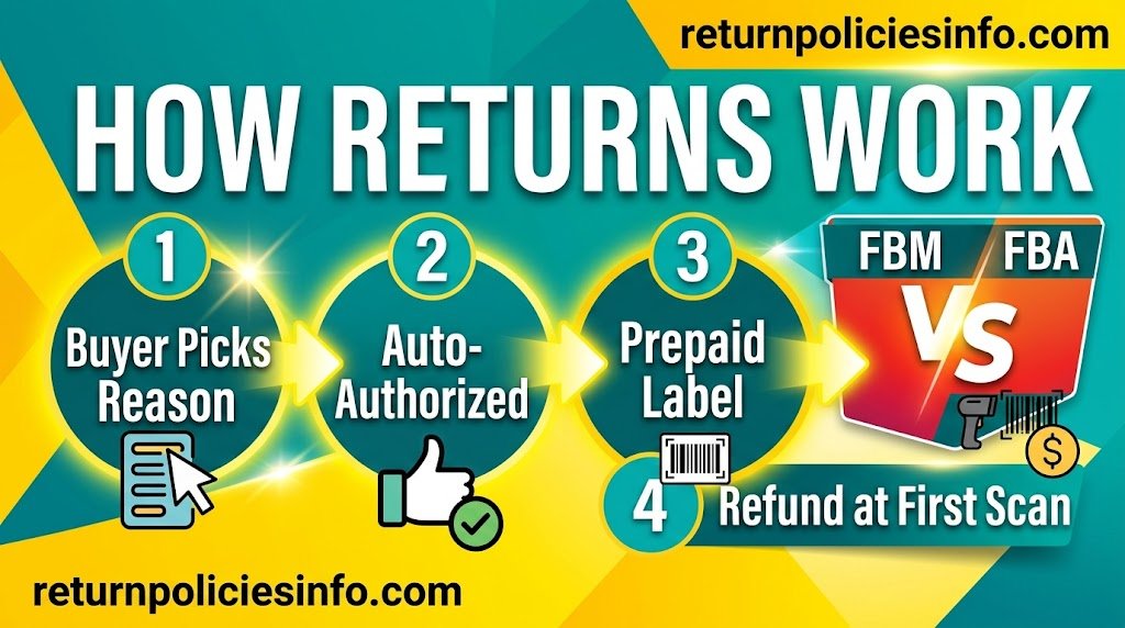 How Amazon Returns Work for FBM and FBA Sellers