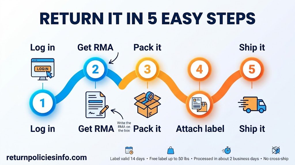 How to Return an Open Box Item to Newegg